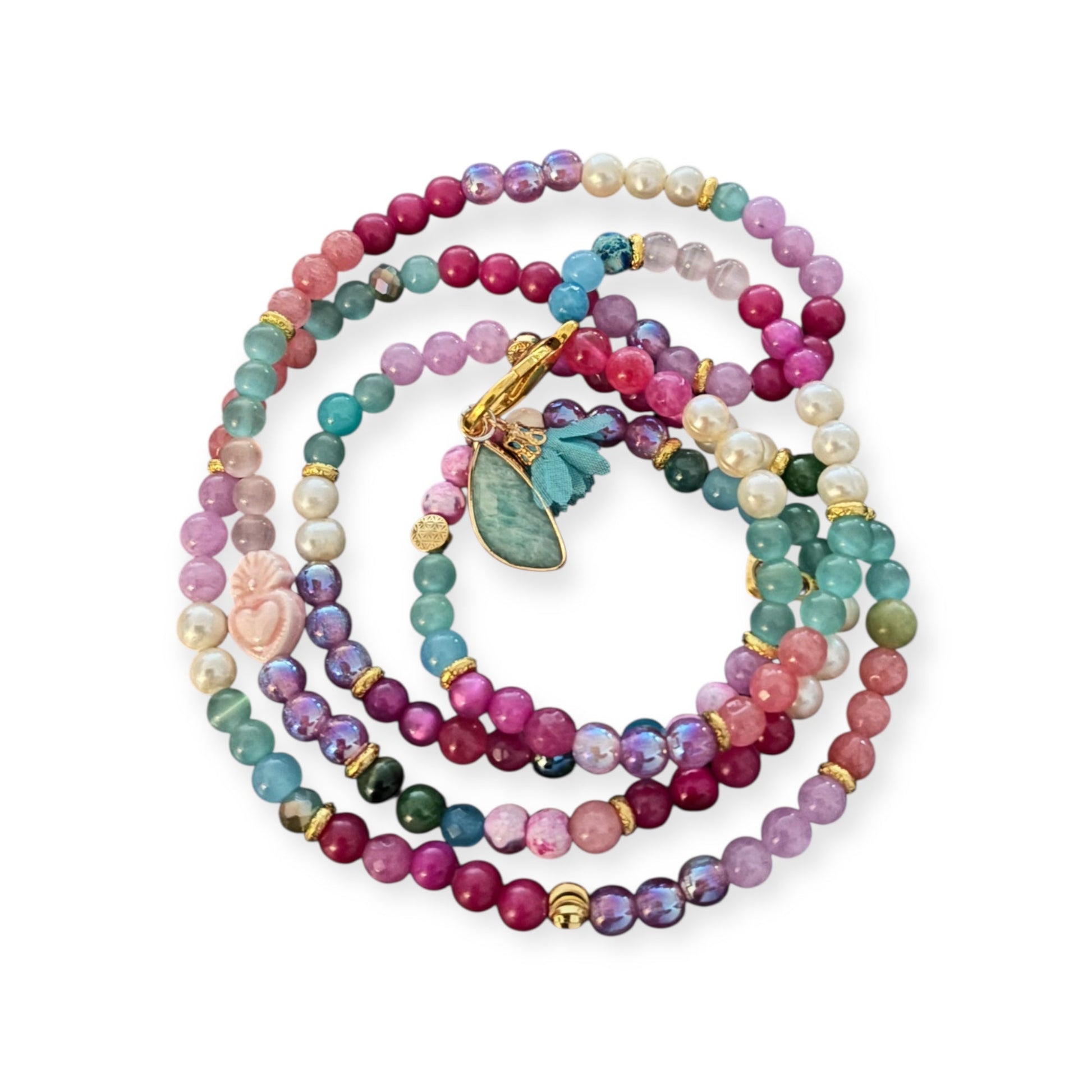 -boho-kette-mit-türkis-anhänger-handgefertigt