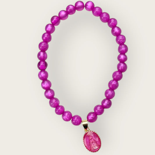 Madonna Armband in pink