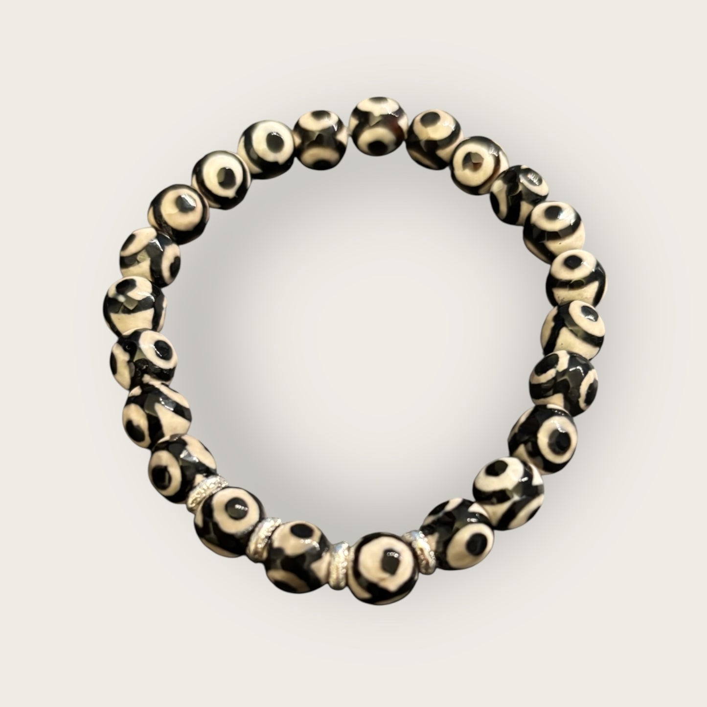 TIBET - Armband aus Dzi Beads
