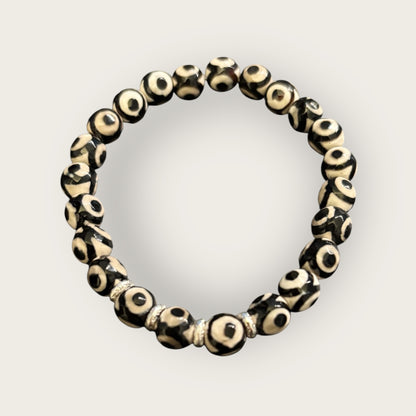 TIBET - Armband aus Dzi Beads