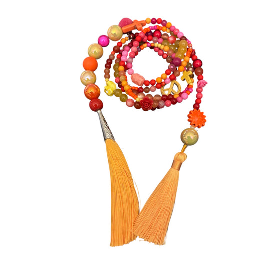 Lange Hippie-Kette im Ibiza Style