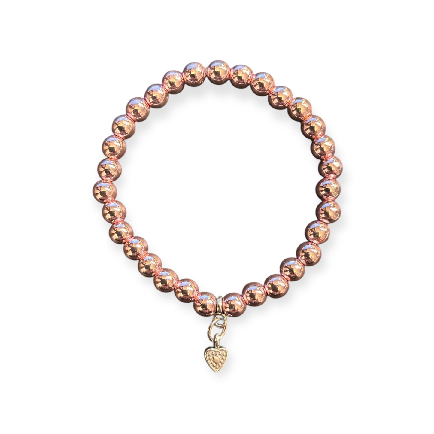 Hämatit Armband in rosa