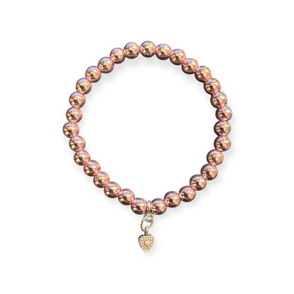 Hämatit Armband in rosa