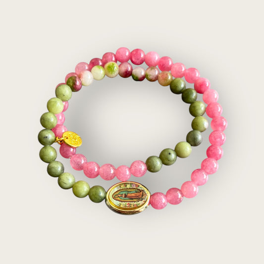 Armband ANCONA mit einer Motiv Perle Madonna