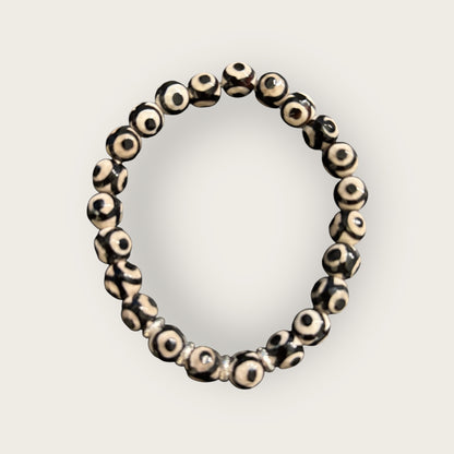 TIBET - Armband aus Dzi Beads