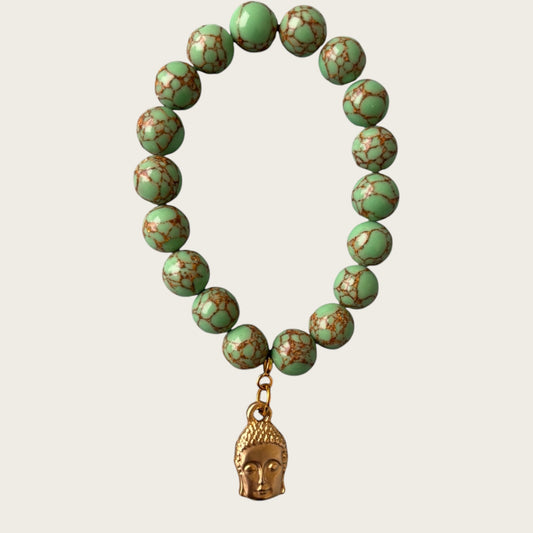 Boho Armband mit Buddha Anhänger