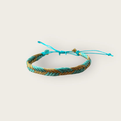Armband Set BLUE WATER in den Farben Türkis und Grün